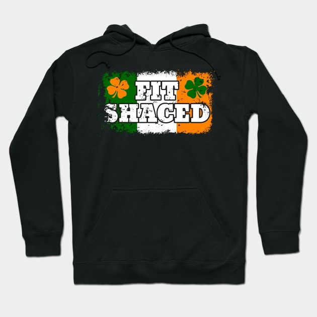 Fit Shaced Funny Drunk Irish Hoodie by RadStar